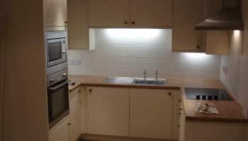 New wooden Kitchen with Appliances