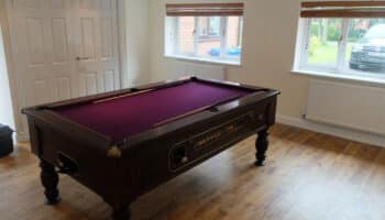 Games Room with pool table