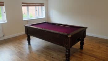 Pool Room with pool table