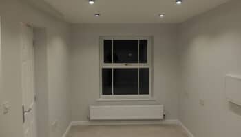 Home office garage conversion