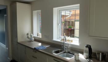 Garage Conversion and Kitchen in Southport by More Living Space