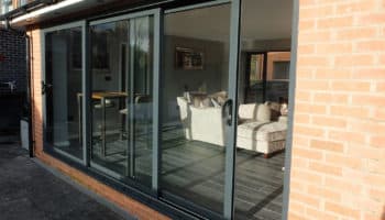 Double Garage Conversion Cottam Bi-Folds
