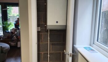 Garage Conversion Boiler Access Hatch