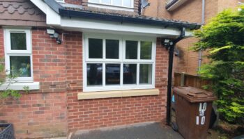 Garage Conversion Standish Exterior Finish