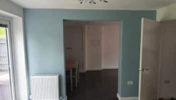 Garage Conversion with Knock Through