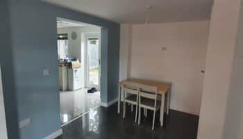 Garage Conversion with Knock Through