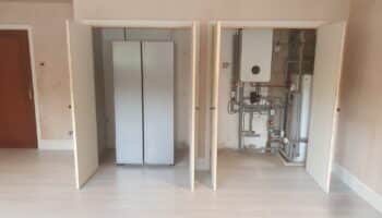 Double Garage Conversion Internal Utility