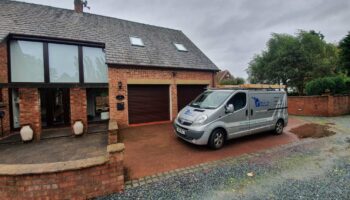 Exterior of home in Lytham before the garage conversion