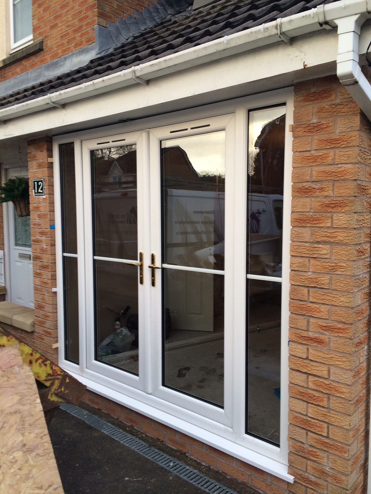 Garage Conversion To Reception Room In Lancashire