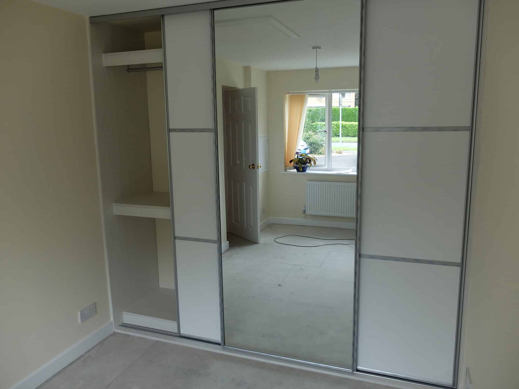 Garage Conversion To Bedroom With Fitted Wardrobes