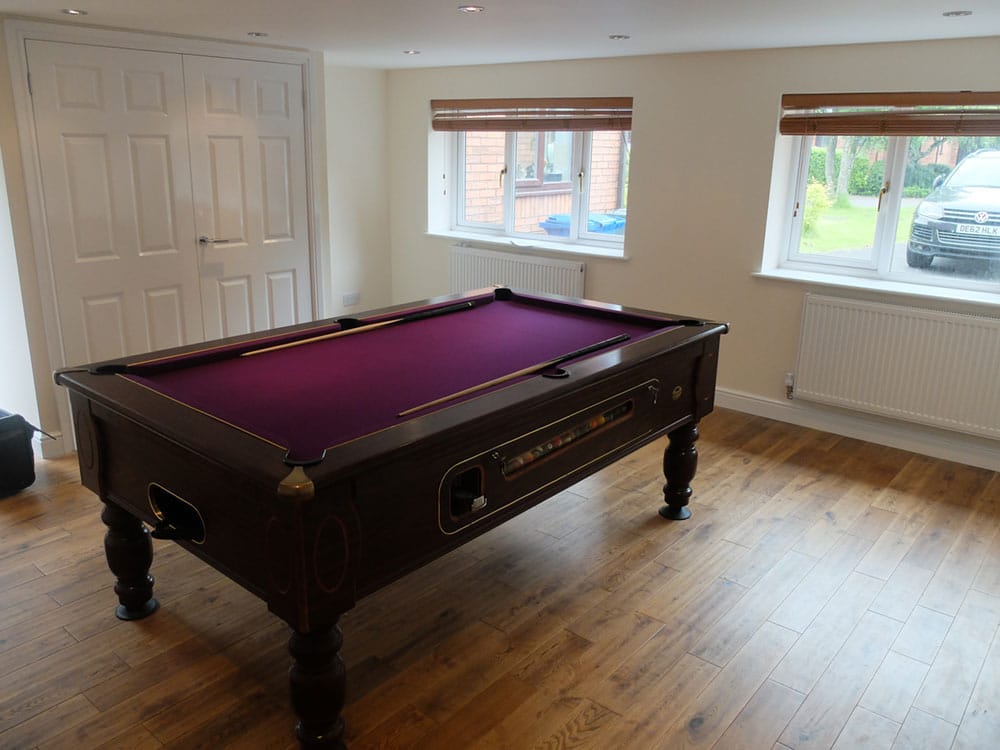 Garage Conversion To Games Room In Chorley More Living Space