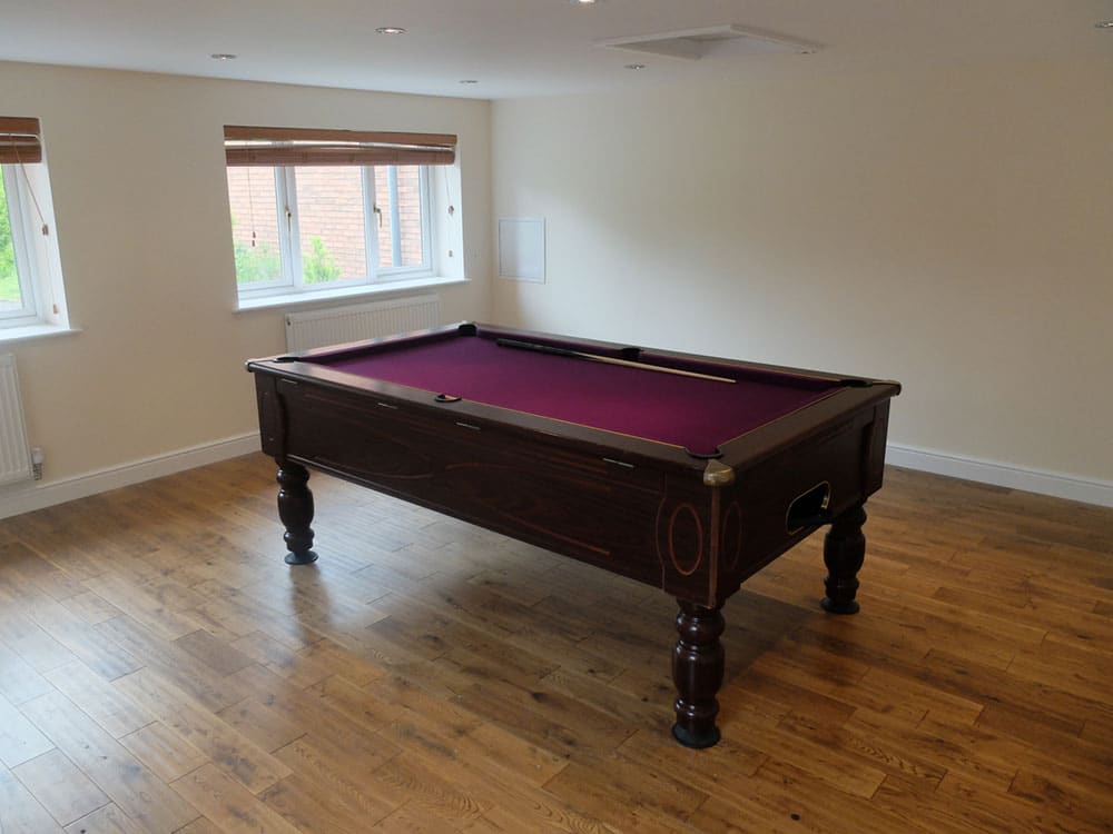 Garage Conversion To Games Room In Chorley More Living Space