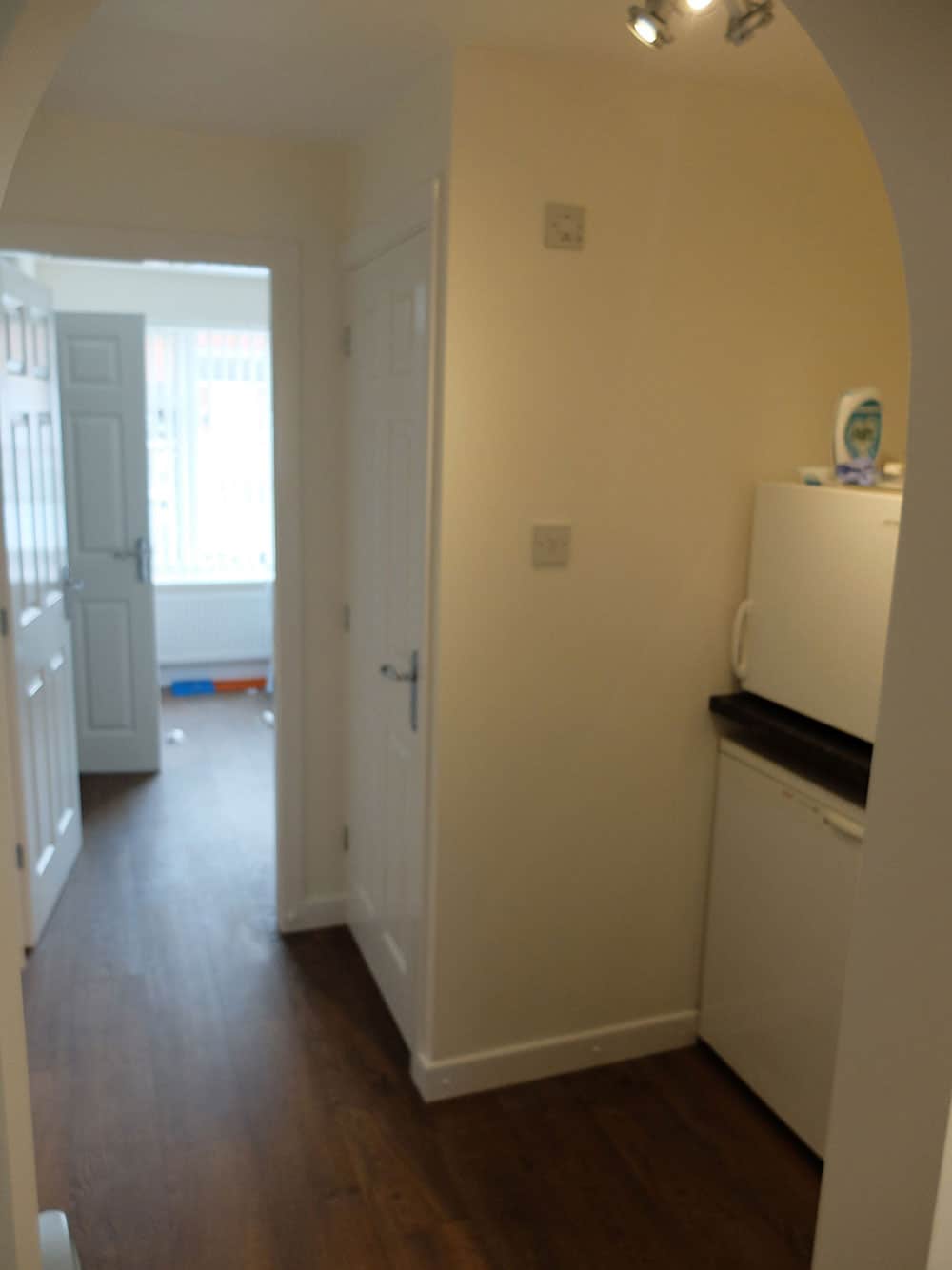 Garage Conversion To Play Room With Toilet And Utility Area