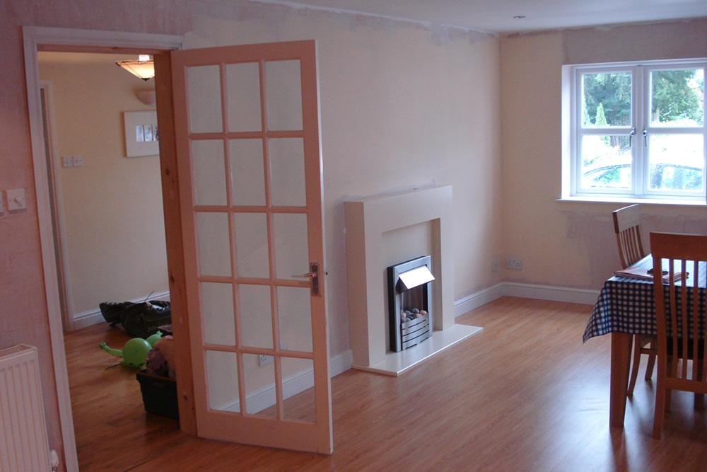 double garage conversion