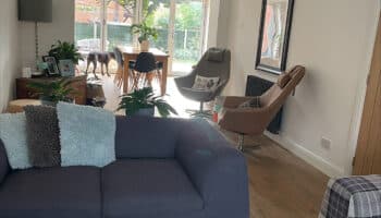 Knock-Through to create open plan kitchen space